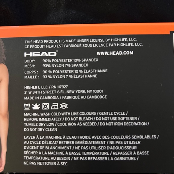 Head 2-pack active tanks grey/black size M - Picture 6 of 6